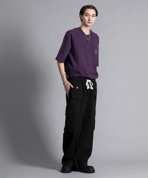 aimoha(アイモハ)の「【aimoha neo】 HEAVY COTTON BONSAI T SHIRT (SS)(Tシャツ/カットソー・メンズ・ブラック/ホワイト/パープル/ブラウン・X-LARGE/XX-LARGE/LARGE/XXX-LARGE)」の8枚目の写真