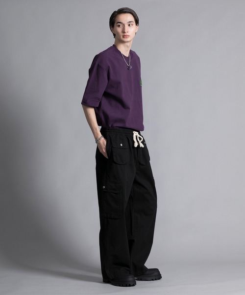aimoha(アイモハ)の「【aimoha neo】 HEAVY COTTON BONSAI T SHIRT (SS)(Tシャツ/カットソー・メンズ・ブラック/ホワイト/パープル/ブラウン・X-LARGE/XX-LARGE/LARGE/XXX-LARGE)」の9枚目の写真