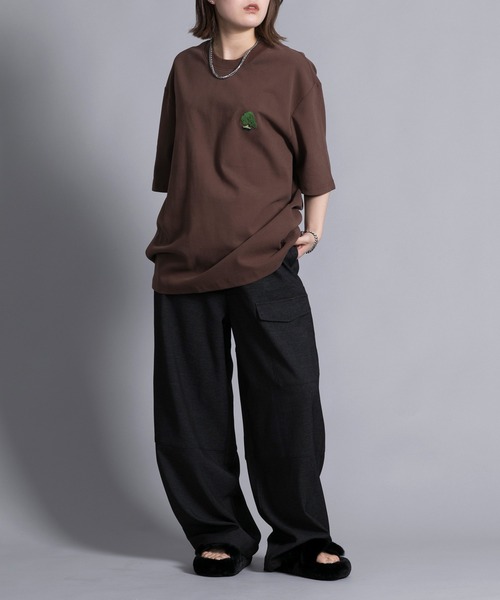 aimoha(アイモハ)の「【aimoha neo】 HEAVY COTTON BONSAI T SHIRT (SS)(Tシャツ/カットソー・メンズ・ブラック/ホワイト/パープル/ブラウン・X-LARGE/XX-LARGE/LARGE/XXX-LARGE)」の20枚目の写真