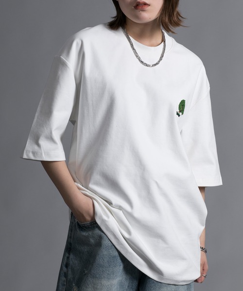 aimoha(アイモハ)の「【aimoha neo】 HEAVY COTTON BONSAI T SHIRT (SS)(Tシャツ/カットソー・メンズ・ブラック/ホワイト/パープル/ブラウン・X-LARGE/XX-LARGE/LARGE/XXX-LARGE)」の18枚目の写真