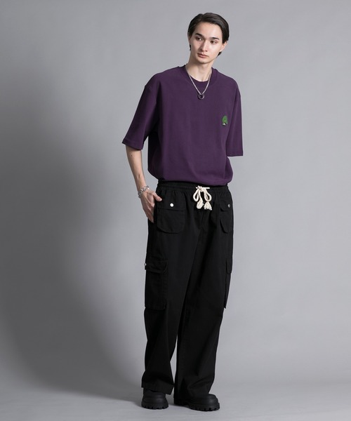 aimoha(アイモハ)の「【aimoha neo】 HEAVY COTTON BONSAI T SHIRT (SS)(Tシャツ/カットソー・メンズ・ブラック/ホワイト/パープル/ブラウン・X-LARGE/XX-LARGE/LARGE/XXX-LARGE)」の10枚目の写真