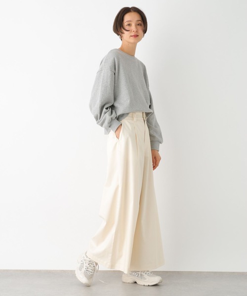 LEPSIM(レプシィム)の「袴ワイドチノパンツ 992054(チノパンツ・レディース・ベージュ/アイボリー/ブラック・MEDIUM/LARGE)」の7枚目の写真