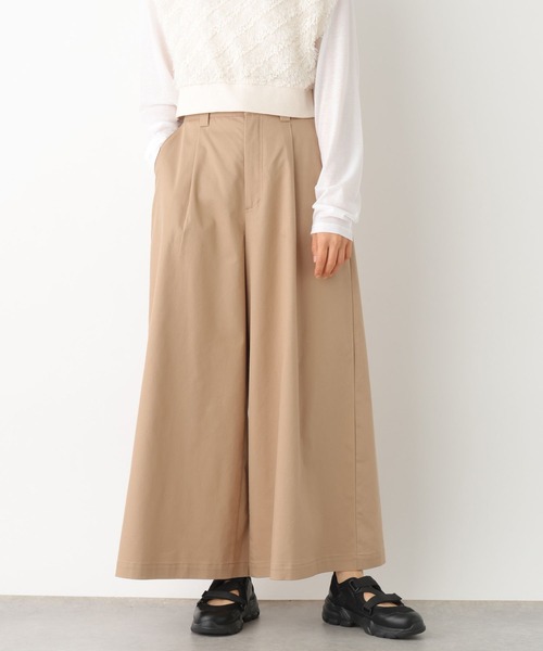 LEPSIM(レプシィム)の「袴ワイドチノパンツ 992054(チノパンツ・レディース・ベージュ/アイボリー/ブラック・MEDIUM/LARGE)」の19枚目の写真