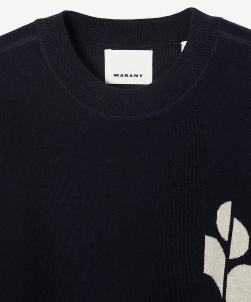 ISABEL MARANT(イザベルマラン)の「ニットプルオーバー(ニット/セーター・メンズ・ライトグレー/ネイビー・L/XL/S/M)」の8枚目の写真