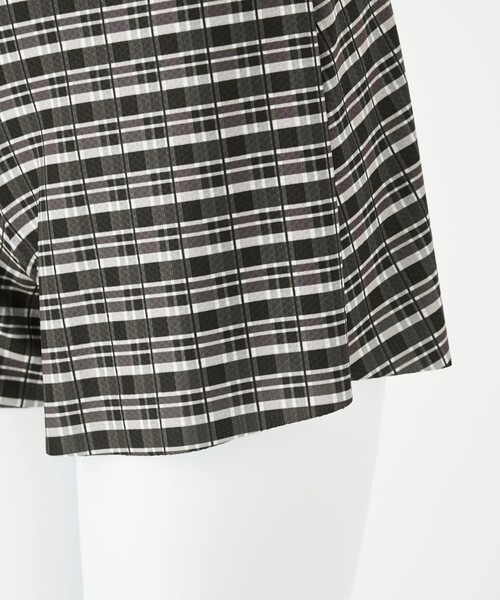 green label relaxing　ビスチェ&ショーツ チェック柄 水着 green label relaxing（グリーンレーベルリラクシング）の