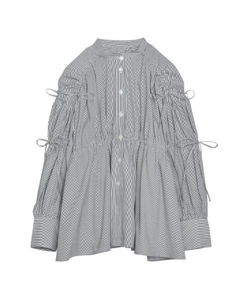 新品 GG ET MARIA ストライプ リボンブラウス ストライプリボンブラウス | Chalmiere │ axes femme onlineshop