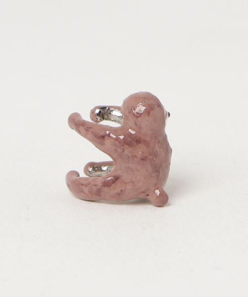 gargle（ガーグル）の「gargle ガーグル:だっこナマケ　イヤーカフ（イヤーカフ・レディース・ブラウン・FREE）」の5枚目の写真