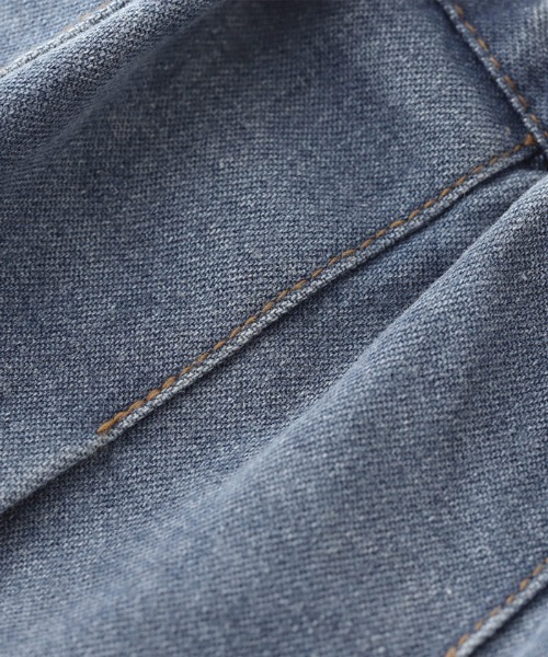 coca(coca)(コカ)の「キッズ デニムプリーツミニスカート(デニムスカート・キッズ・ネイビー/ブルー・110/120/130/140)」の11枚目の写真