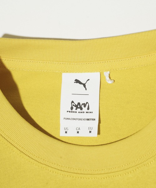 PUMA（プーマ）の「PUMAxP.A.M. GRAPHIC TEE 622678（Tシャツ/カットソー・メンズ・ホワイト/イエロー/ブラック・MEDIUM/M）」の5枚目の写真