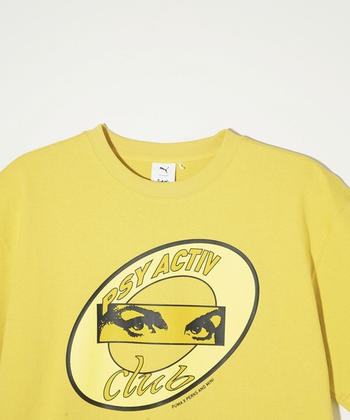 PUMA（プーマ）の「PUMAxP.A.M. GRAPHIC TEE 622678（Tシャツ/カットソー・メンズ・ホワイト/イエロー/ブラック・MEDIUM/M）」の6枚目の写真