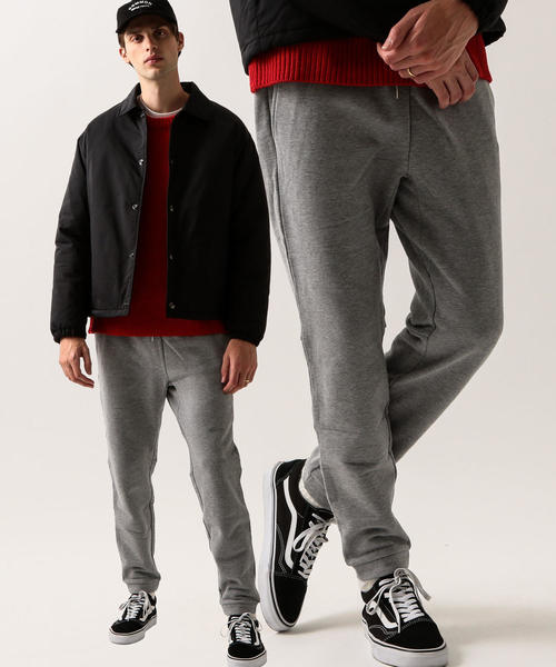 BEAUTY&YOUTH UNITED ARROWS(ビューティーアンドユースユナイテッドアローズ)の「【WEB限定】 by コットンスウェット テーパードパンツ ◆(その他パンツ・メンズ・ブラック/グレー/ダークグレー・SMALL/MEDIUM/LARGE)」の1枚目の写真