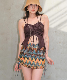 OSYAREVO | ドローストリング ウエスタン スイムウェア 水着(水着)