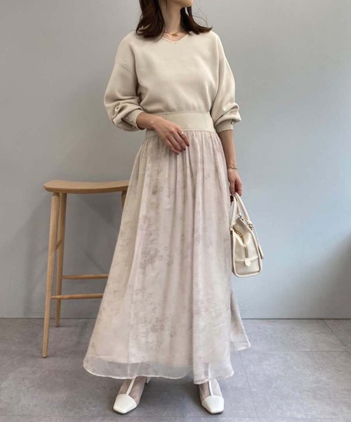 one after another NICE CLAUP(ワンアフターアナザーナイスクラップ)の「シアーショートブーツ(ブーツ・レディース・ブラック/アイボリー/オフホワイト・S/M/L)」の13枚目の写真