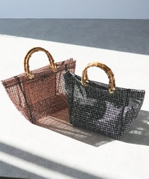 un dix cors | 【ZOZO先行販売】バンブーシアーバッグ(ハンドバッグ)