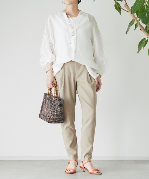 un dix cors（アンディコール）の「バンブーシアーバッグ（ハンドバッグ・レディース・ブラック/ブラウン・FREE）」の18枚目の写真