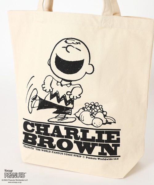 FRUIT OF THE LOOM(フルーツオブザルーム)の「FRUIT OF THE LOOM/フルーツオブザルーム PEANUTSトートバッグ(トートバッグ・レディース・グリーン/ピンク/アイボリー/ブルー/イエロー・ONE SIZE)」の20枚目の写真