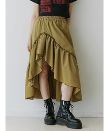 jouetie | エアリーフリルアシメスカート【セットアップ対応】(スカート)