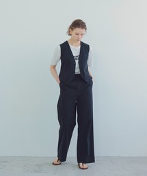 DRESSLAVE（ドレスレイブ）の「twin set like all in one(ツインセットライクオールインワン)（スーツベスト）」