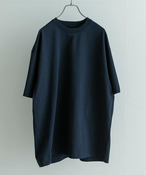 URBAN RESEARCH(アーバンリサーチ)の「『XLサイズあり』クイックドライストレッチTシャツ(Tシャツ/カットソー・メンズ・ホワイト/ネイビー/ブラック系その他・SMALL/X-LARGE/MEDIUM/LARGE)」の3枚目の写真