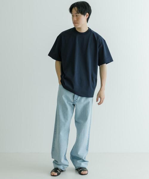 URBAN RESEARCH(アーバンリサーチ)の「『XLサイズあり』クイックドライストレッチTシャツ(Tシャツ/カットソー・メンズ・ホワイト/ネイビー/ブラック系その他・SMALL/X-LARGE/MEDIUM/LARGE)」の7枚目の写真