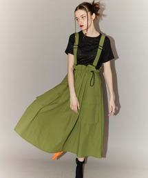 Candy Stripper | NYLON GATHER JUMPER スカート(ジャンパースカート)