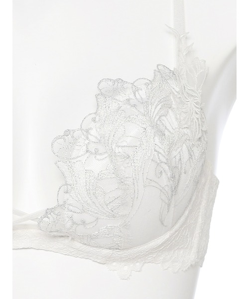 Ravijour(ラヴィジュール)の「フローティングマーメイド ホットリフト ブラ(B~Cカップ)(ブラジャー・レディース・ホワイト/ピンク/ブルー系その他/ネイビー/ベビーピンク/シルバー・B65/B70/C65/C70/B75/C75)」の14枚目の写真