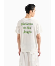 【エンポリオ アルマーニ】Emporio Armani Sustainability Values Capsule Collection Tシャツ オーガニックジャージー ロゴプリント