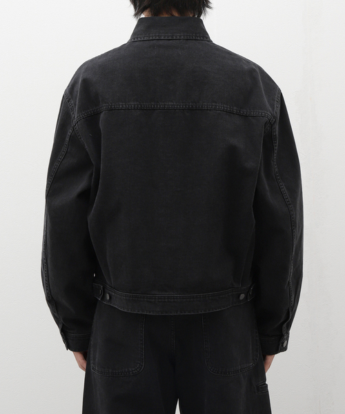 ルメール　LEMAIRE LEMAIRE ルメール シアリング レザー フライトジャケット OW1101