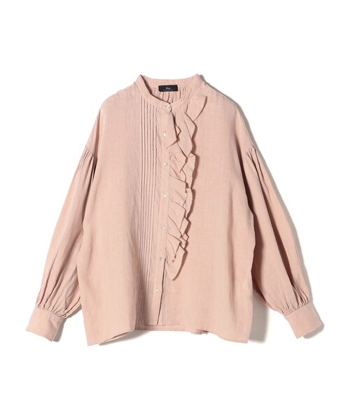 タグ付き SHIPS Primary Navy Label ブラウス ピンタック SHIPS｜SHIPS Primary Navy Label:<手洗い可能>レース ピンタック
