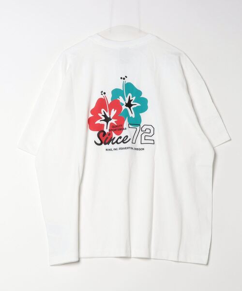 NIKE（ナイキ）の「ナイキ NIKE ナイキ NSW OS NCPS S/S Tシャツ（Tシャツ/カットソー・レディース・ホワイト/ターコイズブルー/ブラック・S/M/L/XL）」の5枚目の写真