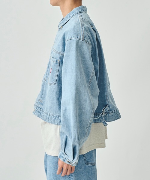 DIGAWEL(ディガウェル)の「【DIGAWEL/ディガウェル】Jean jacket (1st)(デニムジャケット・メンズ・サックスブルー・FREE)」の7枚目の写真