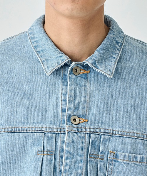 DIGAWEL(ディガウェル)の「【DIGAWEL/ディガウェル】Jean jacket (1st)(デニムジャケット・メンズ・サックスブルー・FREE)」の9枚目の写真