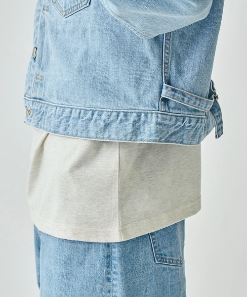 DIGAWEL(ディガウェル)の「【DIGAWEL/ディガウェル】Jean jacket (1st)(デニムジャケット・メンズ・サックスブルー・FREE)」の13枚目の写真