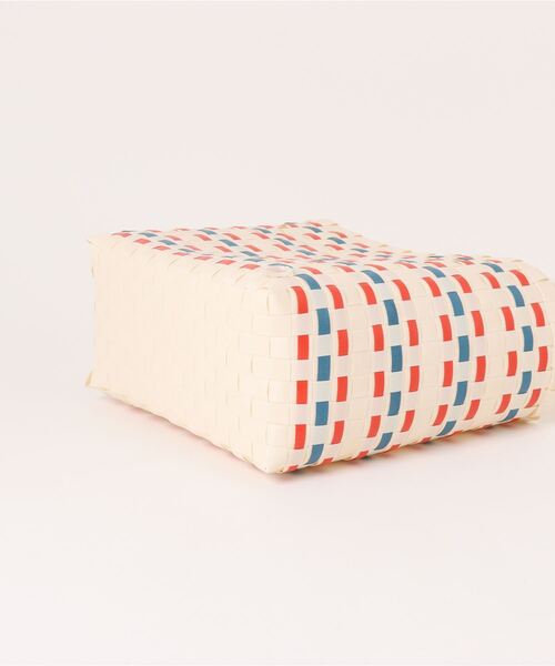 ACCOMMODE（アコモデ）の「PPバンドカゴバッグ（かごバッグ・レディース・オレンジ/グリーン/ピンク/ホワイト・FREE）」の8枚目の写真