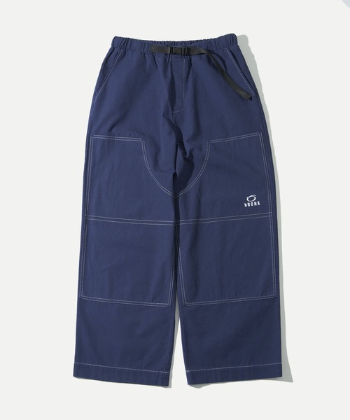 WHO'S WHO gallery（フーズフーギャラリー）の「【KOOKY'N/クーキー】BRONXステッチダブルニーイージーパンツ（スラックス・メンズ・ネイビー/ブルー/ブラック/アイボリー/ブラック系その他・FREE）」の5枚目の写真