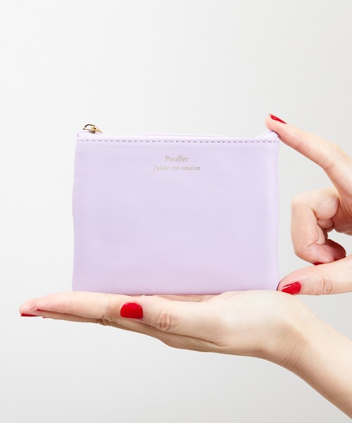 SUNNY SIDE:プーフェ ティッシュケース付 ミニポーチ（ポーチ）｜Sunny