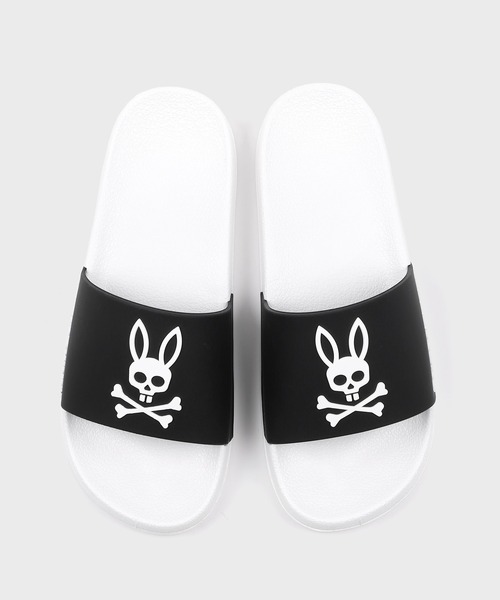 Psycho Bunny（サイコバニー）の「エンボスロゴ シャワーサンダル