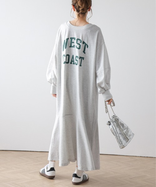 AMELY(エミリー)の「2wayフレアワンピース(ワンピース・レディース・ブラック/ブルー/オートミール・フリー)」の11枚目の写真