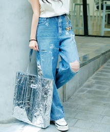 3.3 Field Trip  | 3.3 Field Trip／ハクプリントデニム(デニムパンツ)