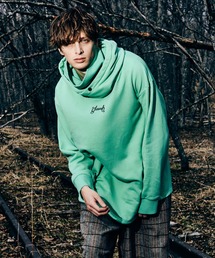 Layered Neck Hoodie / レイヤードネックフーディ