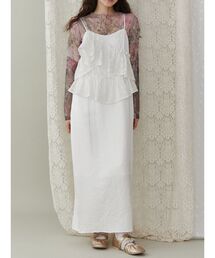 merry jenny | サッシュアシメキャミワンピース(ワンピース)