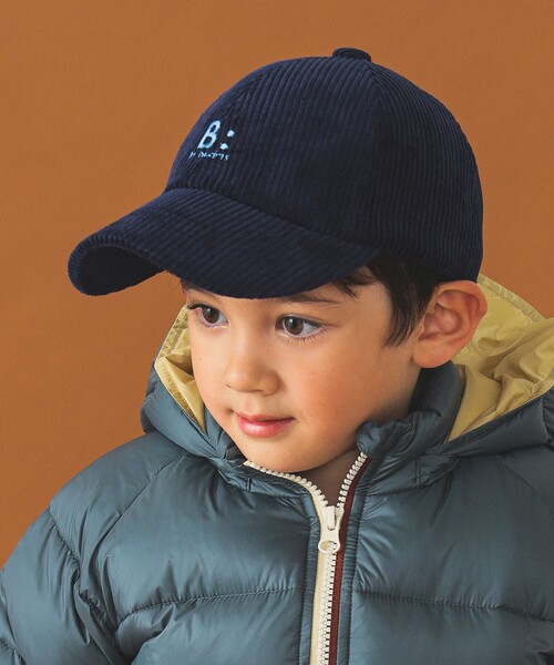 B:MING by BEAMS（ビーミングバイビームス）の「刺繍 ロゴ キャップ 2024FW（キャップ・キッズ・ライトブラウン/イエロー/ネイビー・ONE SIZE）」の5枚目の写真