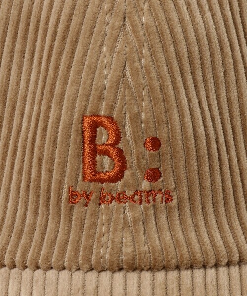 B:MING by BEAMS（ビーミングバイビームス）の「刺繍 ロゴ キャップ 2024FW（キャップ・キッズ・ライトブラウン/イエロー/ネイビー・ONE SIZE）」の9枚目の写真