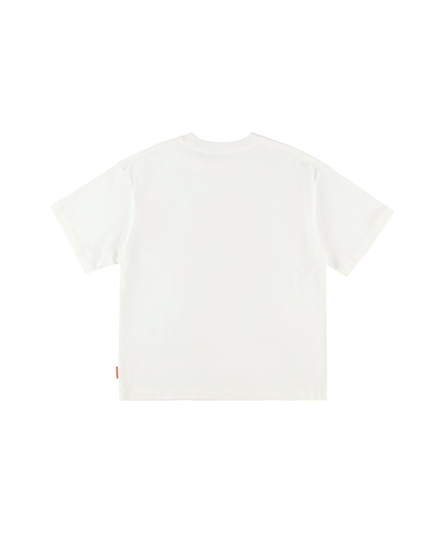 ALEXIA STAM（アリシアスタン）の「Nostalgic Favorites Tee /フロントデザインオーバーTee（Tシャツ/カットソー・レディース・ホワイト/ベージュ/チャコールグレー・FREE）」の17枚目の写真