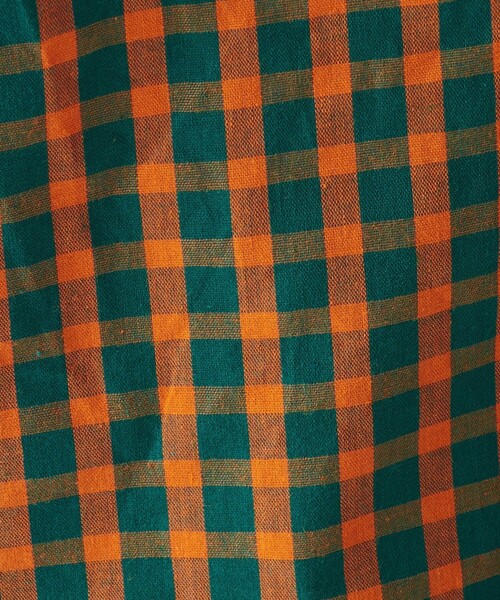 BEAUTY&YOUTH UNITED ARROWS（ビューティーアンドユースユナイテッドアローズ）の「チェック ポケッタブル トートバッグ（トートバッグ・レディース・オレンジ/イエロー・FREE）」の18枚目の写真