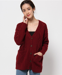 Green　Parks | ・Uﾉｰｶﾗｰｹｰﾌﾞﾙｳｰﾙｶｰﾃﾞ(カーディガン/ボレロ)