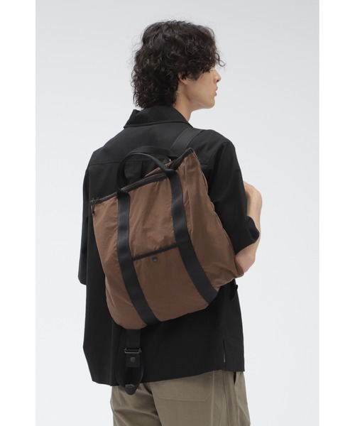 バッグ MHL/POTR WORN NYLON OXFORD WORN NYLON OXFORD | MARGARET HOWELL（マーガレット・ハウエル