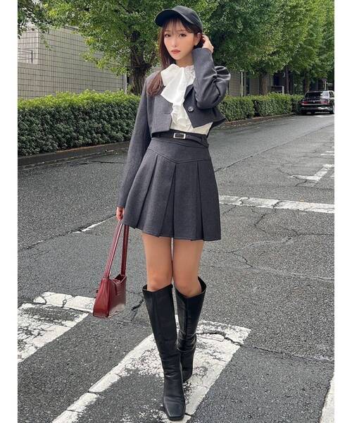 RESEXXY（リゼクシー）の「クロップドジャケット【セットアップ着用