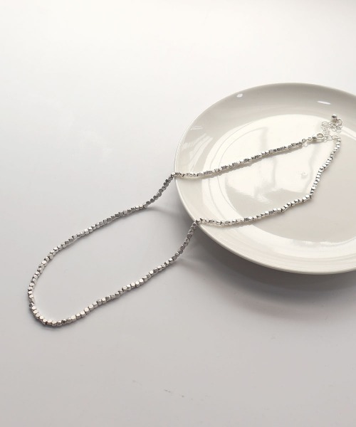 シックな【RL】ゴールドトーン メタルビーズ ネックレス 楽天市場】＼スーパーSALE 10%OFF 7,700円→6,930円 ／シルバー