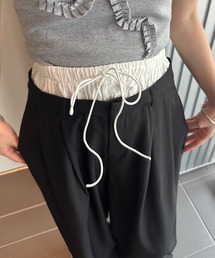 solleim（ソルレム）の「ダブルウエストルーズスラックス（スラックス）」